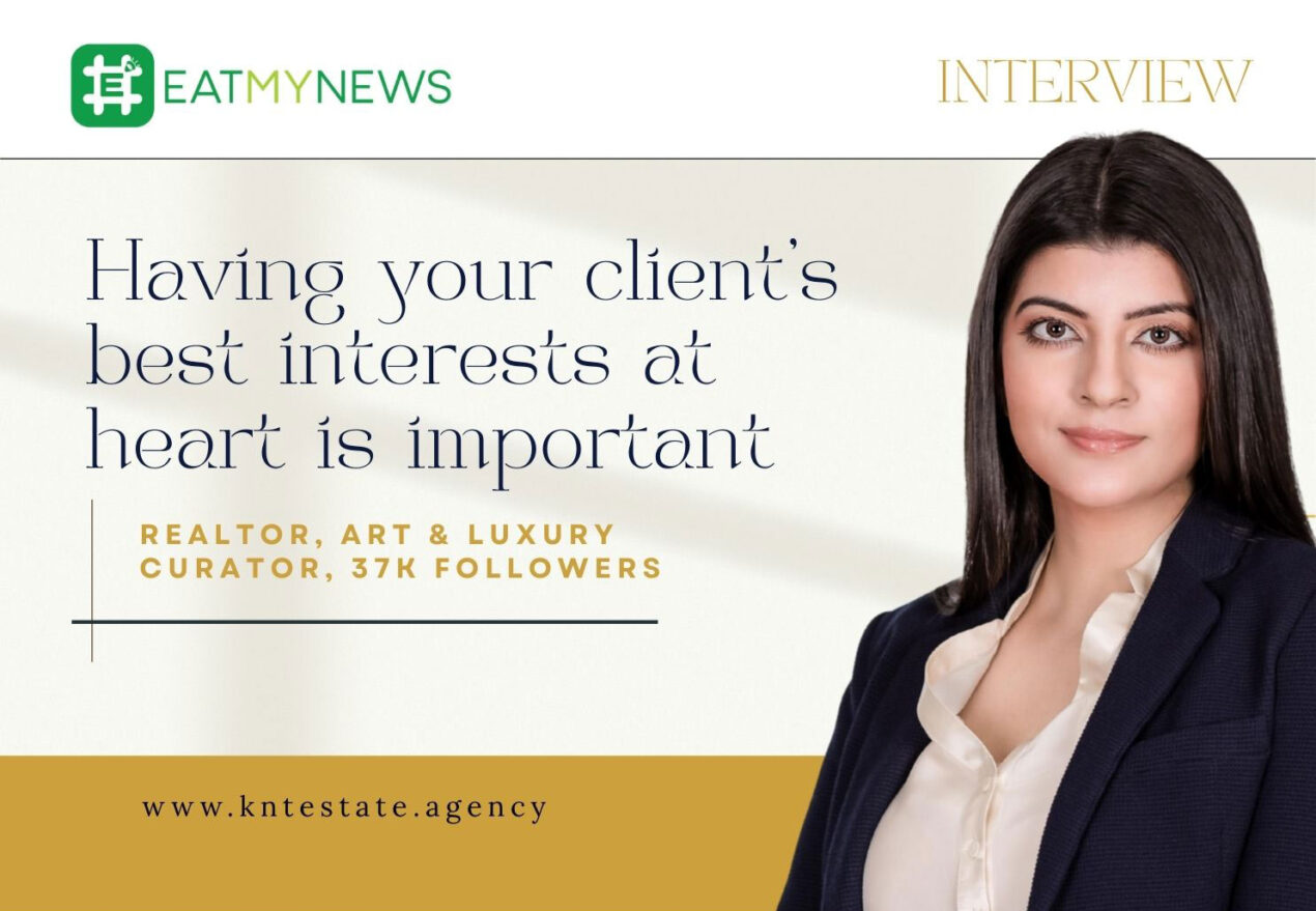 Tanveey Kapur in Conversation with EatMyNews